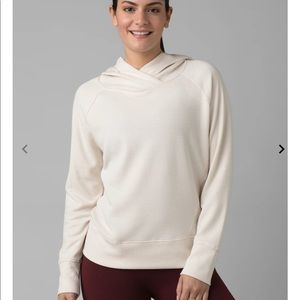 Prana Sunrise Hoodie Dreamdust White